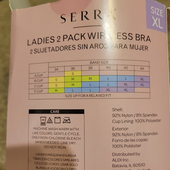 Serra Wireless Bra Bundle, 2-pk - Picture 5 of 5